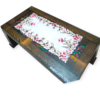 Zurci Cutwork Satin embroidery Dining Table runner . (15x33) inches - 7