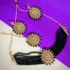 MOTI PEARL CHOKER (BLACK)