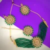 MOTI PEARL CHOKER (GREEN)