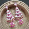 PARI PHOOLKARI EARRINGS (PINK)