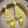 PARI PHOOLKARI EARRINGS (YELLOW)