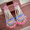 AMAIRA PEARL EARRINGS (LIGHT PINK)