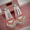 AMAIRA PEARL EARRINGS (GREY)